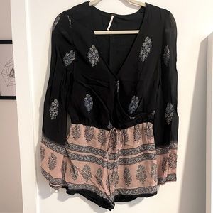free people long sleeve romper